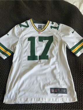 NFL Green, Yellow and White Team Football Jersey